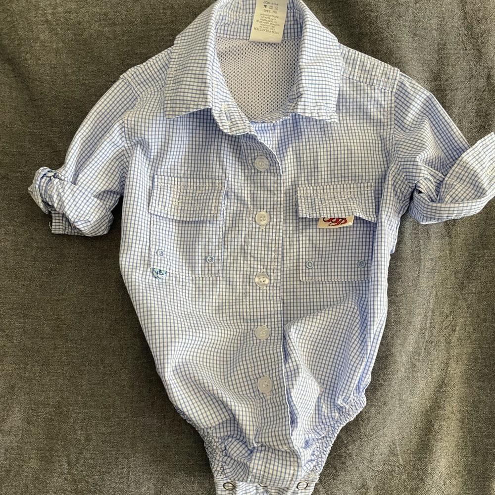 Bullred PFG Fishing Onesie 3 Months